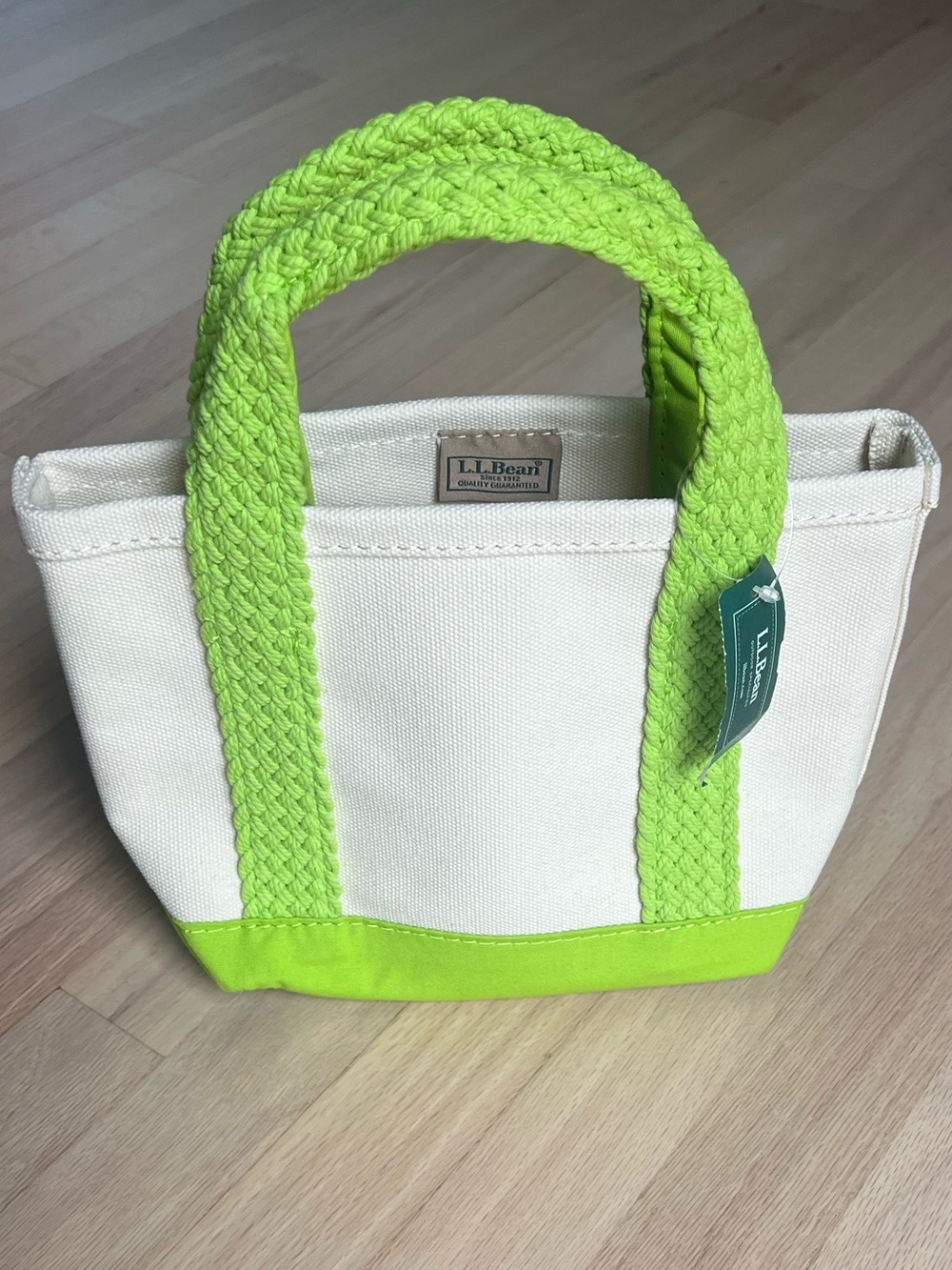 🔥NWT LLBean Web Handle Mini Boat and Tote Bag- JAPAN Edition